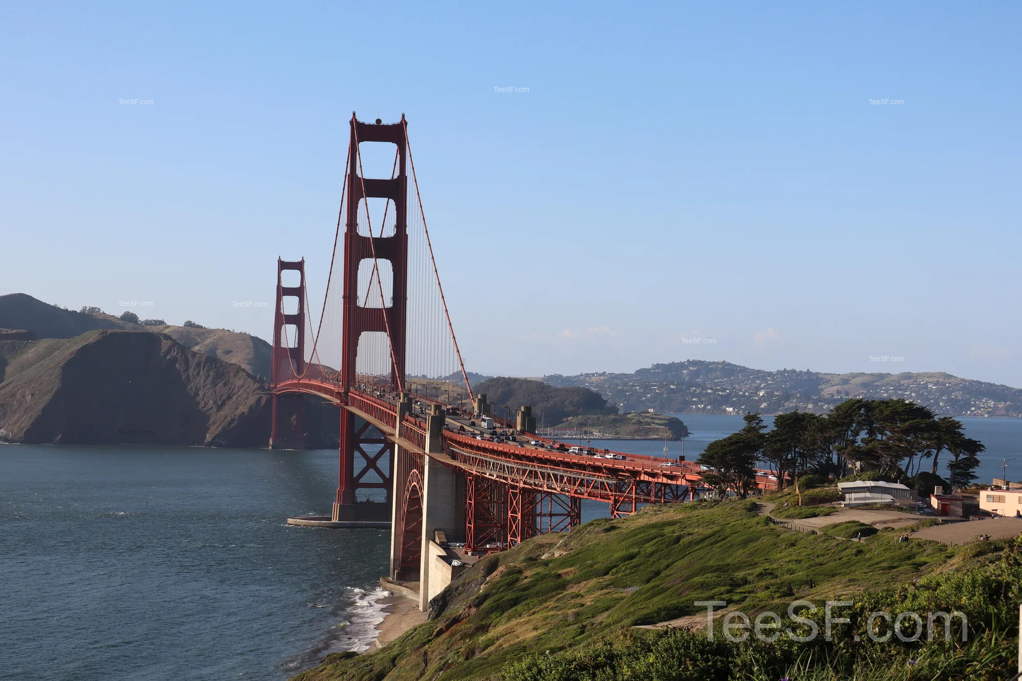 golden Gate Bridge Overlook Portrait during a Stripe Sessions 2026 visit in San Francisco.